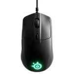 SteelSeries Rival 3 Gaming Mouse, Wired, Black | SteelSeries | Rival 3 | Optical | Gaming Mouse | Black | Yes