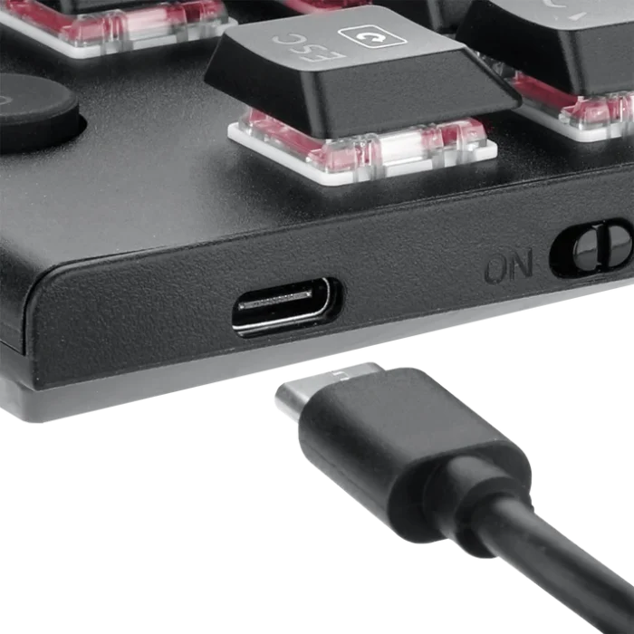 HORUS K618 Ultra-slim Wireless Mechanical Keyboard - Pilt 4