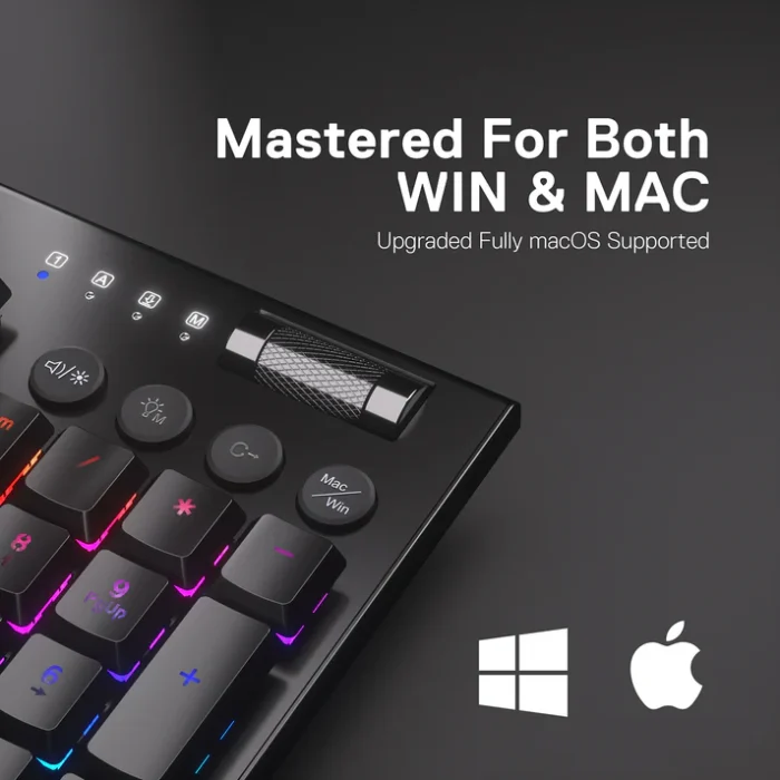 HORUS K618 Ultra-slim Wireless Mechanical Keyboard - Pilt 5
