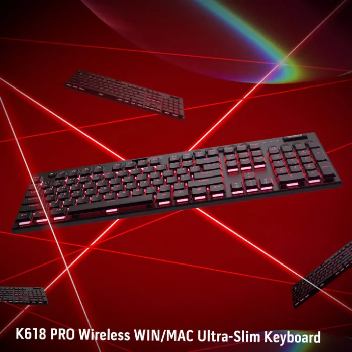 HORUS K618 Ultra-slim Wireless Mechanical Keyboard - Pilt 17