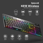 HORUS K618 Ultra-slim Wireless Mechanical Keyboard - Pilt 7