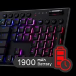 HORUS K618 Ultra-slim Wireless Mechanical Keyboard - Pilt 9