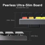 HORUS K618 Ultra-slim Wireless Mechanical Keyboard - Pilt 13