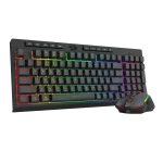 RYLO PRO S142 Membrane Gaming Keyboard & Mouse Tri-Mode Combo - Pilt 10