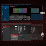 RYLO PRO S142 Membrane Gaming Keyboard & Mouse Tri-Mode Combo - Pilt 11