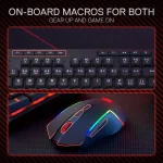 RYLO PRO S142 Membrane Gaming Keyboard & Mouse Tri-Mode Combo - Pilt 7