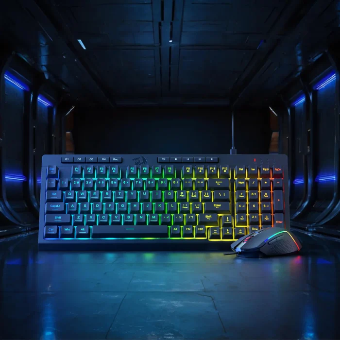 RYLO S141 Membrane Gaming Keyboard & Mouse Wired Combo - Image 2