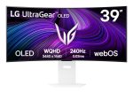 Monitor|LG|39GX90SA-W|39"|Gaming/Curved/21 : 9|Swivel|Height adjustable|Tilt|Matte|Panel OLED|3440x1440|21:9|240Hz|0.03 ms|Speakers|Colour White|39GX90SA-W