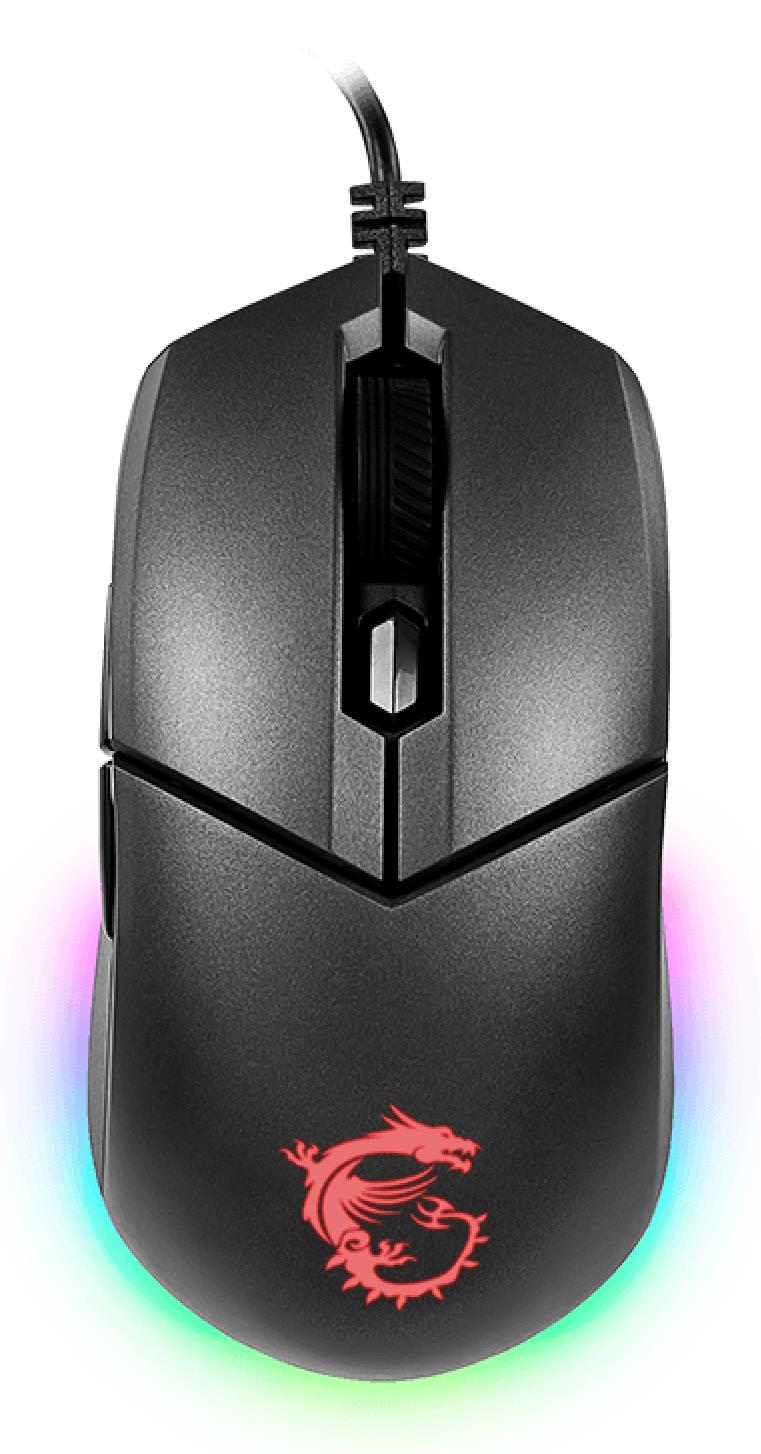 2f9c27dc-f1cb-42e2-8ecb-1744ea4b1c65 MOUSE USB OPTICAL GAMING/CLUTCH GM11 MSI - Pilt 1