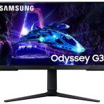 LCD Monitor|SAMSUNG|Odyssey G3|24"|Gaming|Panel VA|1920x1080|16:9|180Hz|Matte|1 ms|Swivel|Pivot|Height adjustable|Tilt|Colour Black|LS24DG300EUXEN