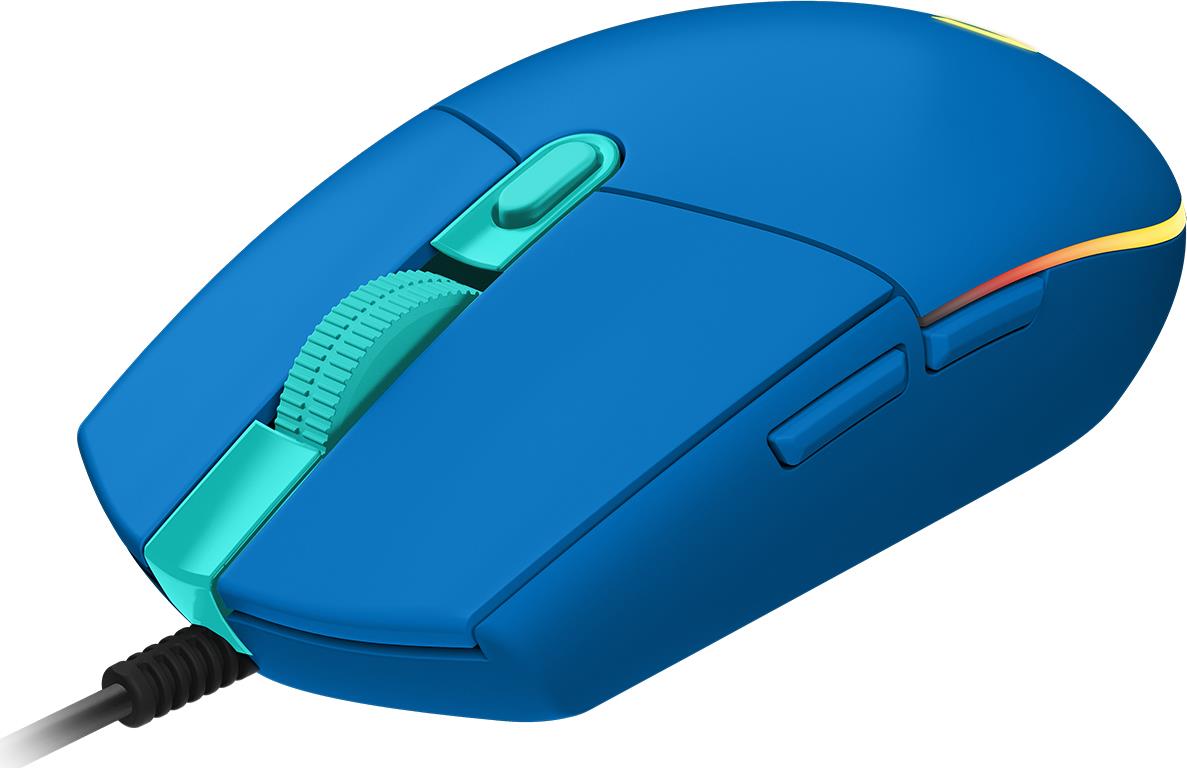 9c14863c-da00-49ce-9b4f-a0e6c031bdbc MOUSE USB OPTICAL G102 LIGHTSY/BLUE 910-005801 LOGITECH - Pilt 1