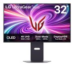Monitor|LG|32GS95UV-B|32"|Gaming/4K|Panel OLED|3840x2160|16:9|240 Hz|Matte|0.03 ms|Speakers|Swivel|Pivot|Height adjustable|Tilt|32GS95UV-B