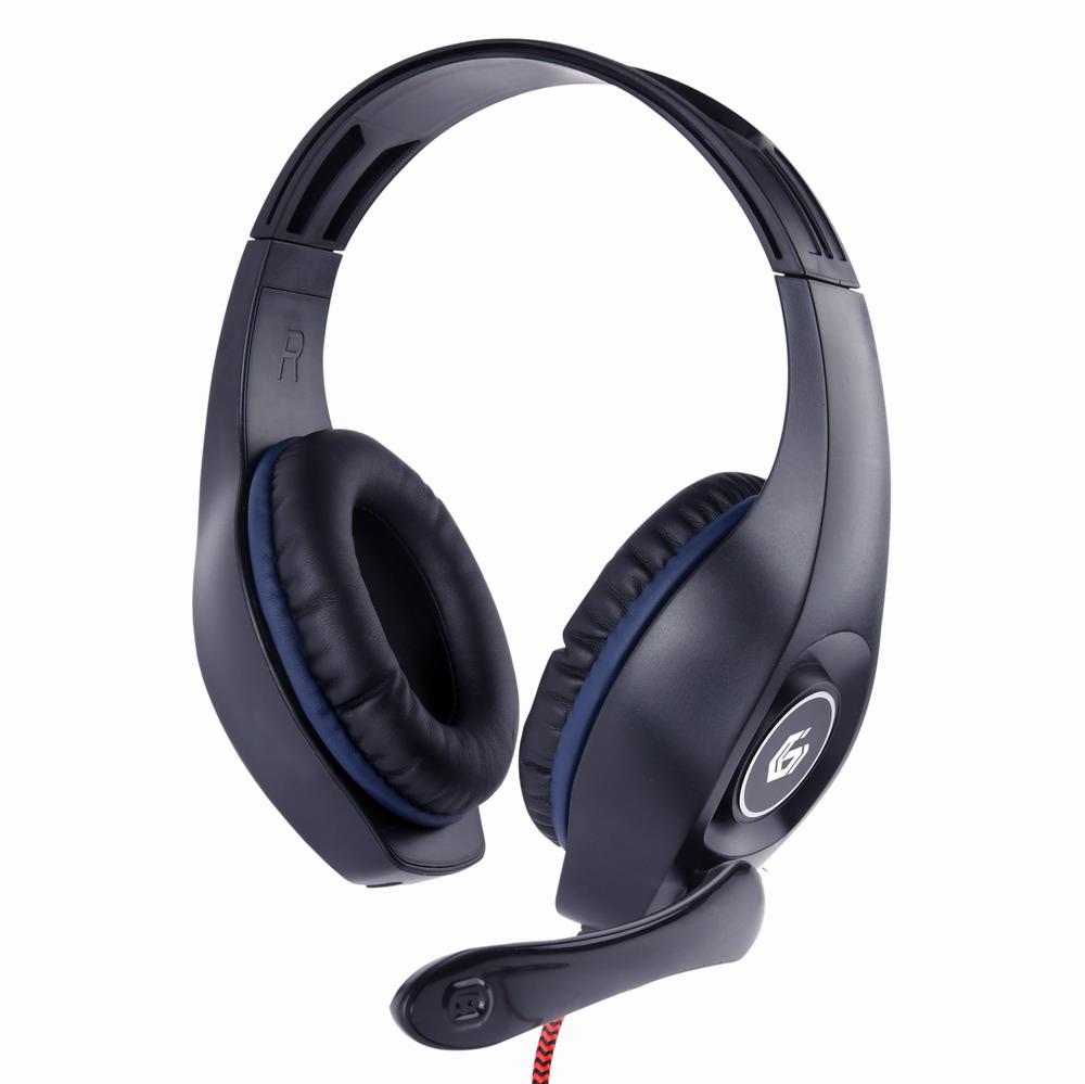 aa9c6ed6-d02d-4e49-92df-9a5fd53ee361 HEADSET GAMING/BLUE/BLACK GHS-05-B GEMBIRD - Pilt 1