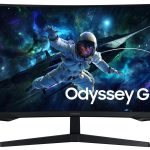 LCD Monitor|SAMSUNG|ODYSSEY G5|32"|Gaming/Curved|Panel VA|16:9|165Hz|1 ms|Tilt|Colour Black|LS32CG554EUXEN