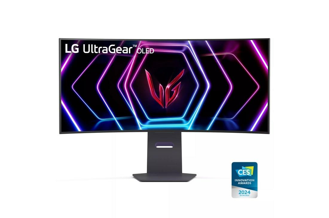 bd45ffb1-cf4e-42a0-a8e0-88aa4f83f329 Monitor|LG|39GS95QE-B|39"|Gaming/Curved/21 : 9|Panel OLED|3440x1440|21:9|240Hz|Matte|0.03 ms|Swivel|Height adjustable|Tilt|Colour Black|39GS95QE-B - Pilt 1