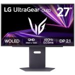 Monitor|LG|27GX790A-B|26.5"|Gaming|Panel OLED|2560x1440|16:9|480Hz|0.03 ms|Swivel|Pivot|Height adjustable|Tilt|27GX790A-B