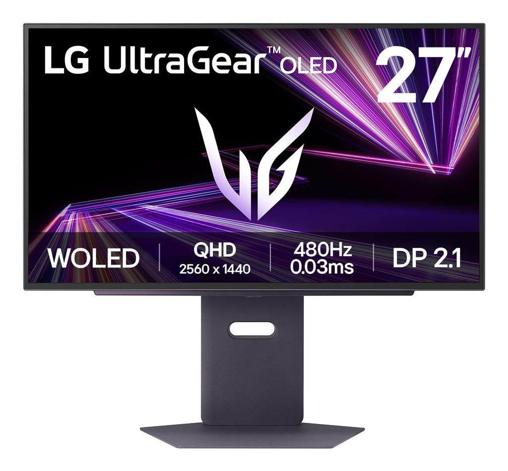 ddef1408-5854-4ea2-a96f-c9a755de03d9 Monitor|LG|27GX790A-B|26.5"|Gaming|Panel OLED|2560x1440|16:9|480Hz|0.03 ms|Swivel|Pivot|Height adjustable|Tilt|27GX790A-B - Pilt 1