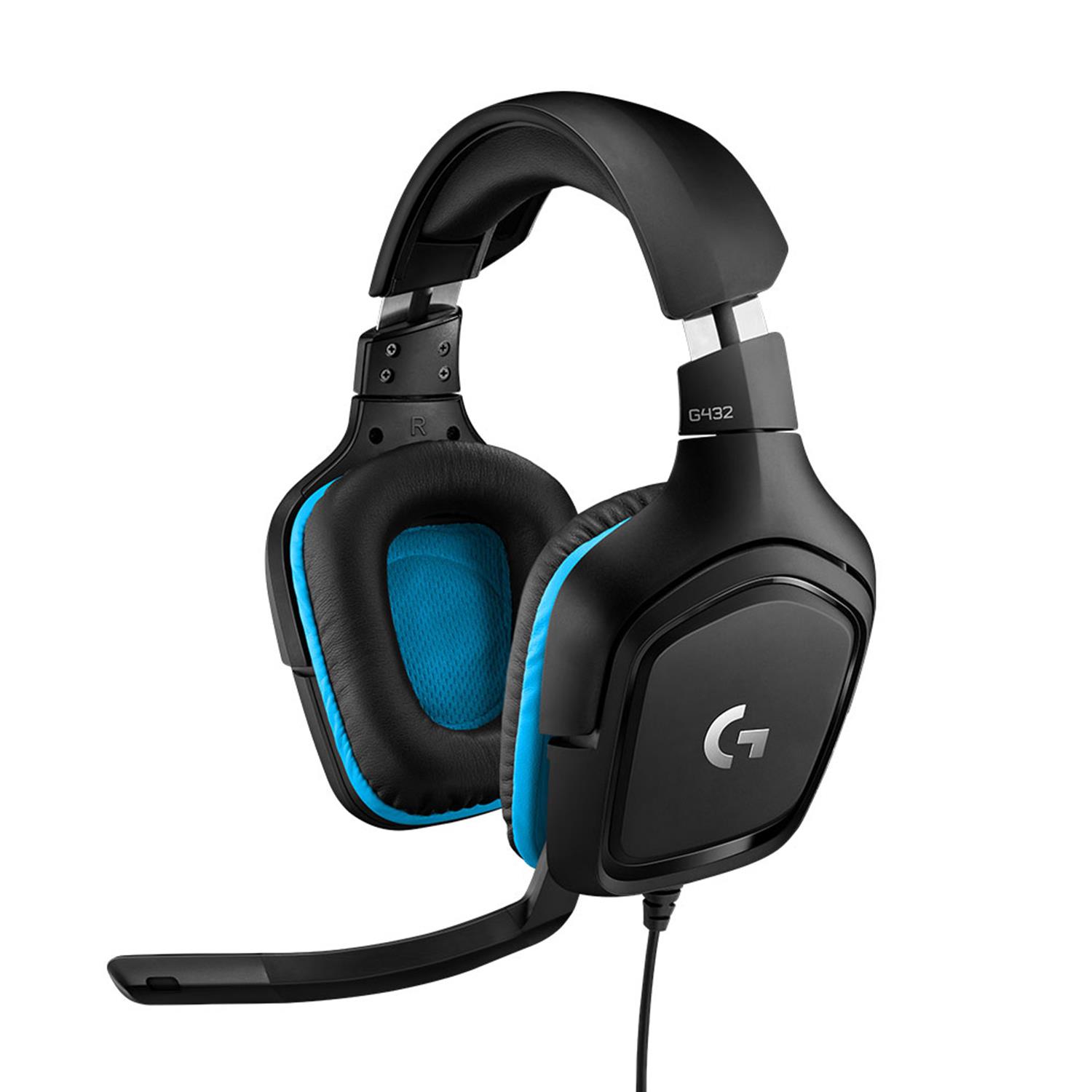 e0b46ff4-92ea-4d16-8bcd-96c4d4e99c31 HEADSET GAMING G432/BLACK 981-000770 LOGITECH - Pilt 1