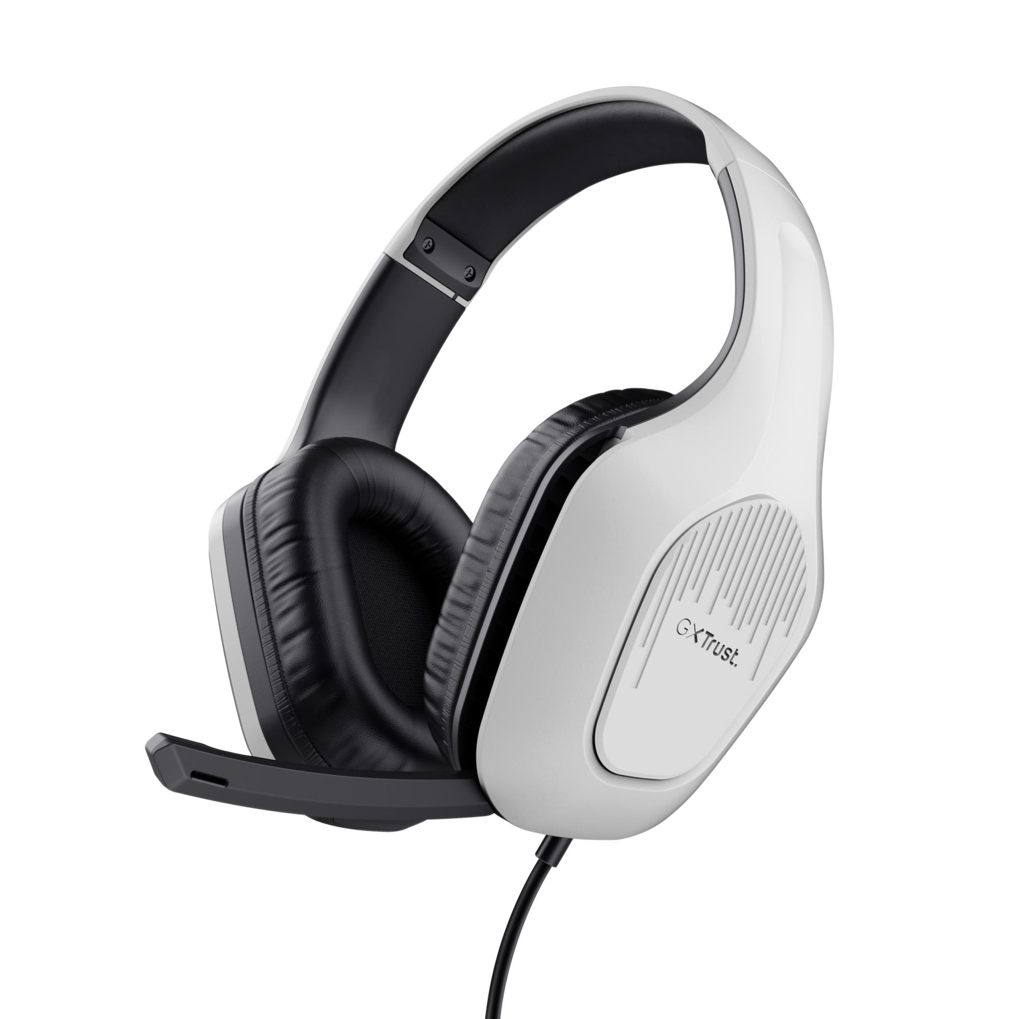 f933ccc2-2043-4696-89e2-af6c5b716fa0 HEADSET GXT415W ZIROX/WHITE 25147 TRUST - Pilt 1