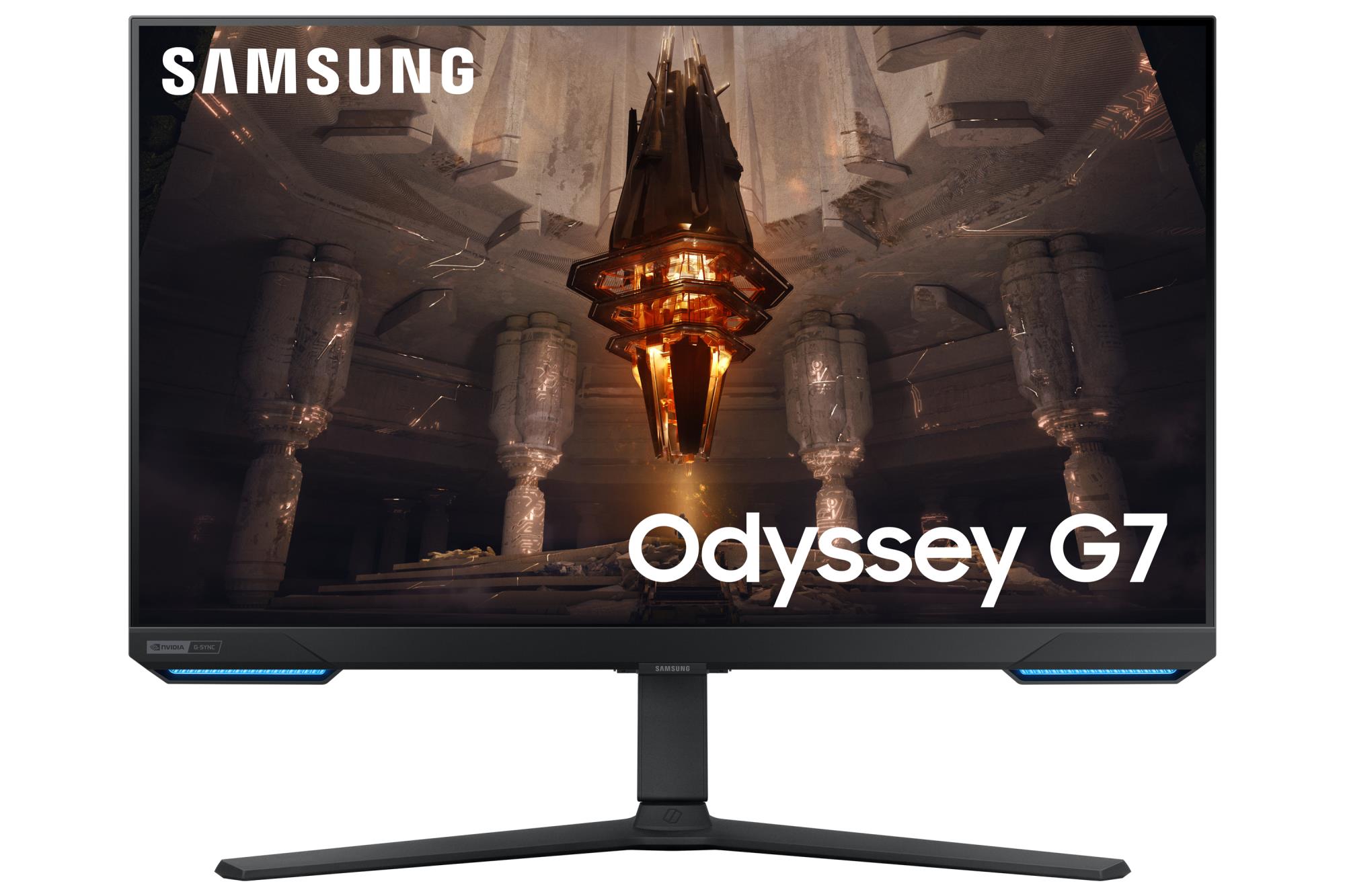 fc58f89d-b2b8-477c-80c0-1f66248cae66 LCD Monitor|SAMSUNG|S32BG700EU|32"|Gaming/Smart/4K|Panel IPS|3840x2160|16:9|144Hz|1 ms|Speakers|Swivel|Pivot|Height adjustable|Tilt|Colour Black|LS32BG700EUXEN - Pilt 1